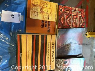 MaxSold Auction: Lot of Approximately 14 Art, Carpet & Language Books - Commerce (California, USA) PARTNER MANAGED Estate Sale Online Auction - Randolph Street (STORAGE)