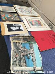 MaxSold Auction: Mid-20th Century Turkish Posters & Prints Collection (10–15 pcs) - Commerce (California, USA) PARTNER MANAGED Estate Sale Online Auction - Randolph Street (STORAGE)