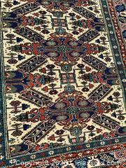 MaxSold Auction: Traditional Persian Geometric Medallion Wool Area Rug 69x48 - Commerce (California, USA) PARTNER MANAGED Estate Sale Online Auction - Randolph Street (STORAGE)