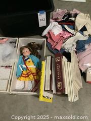 MaxSold Auction: American girl clothes, books accessories - Los Angeles (California, USA) PARTNER MANAGED Moving Online Auction - Kirkwood Drive