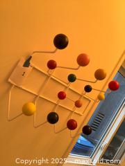 MaxSold Auction: Mid Century Wall-Mounted Coat Rack with Multicolor Ball Knobs - Los Angeles (California, USA) PARTNER MANAGED Moving Online Auction - Kirkwood Drive