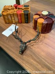 MaxSold Auction: Poker chips, decor - Los Angeles (California, USA) PARTNER MANAGED Moving Online Auction - Kirkwood Drive