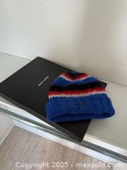 MaxSold Auction: SAINT LAURENT winter beanie hat - Toronto (Ontario, Canada) SELLER MANAGED Moving Online Auction -  Front Street (CONDO)