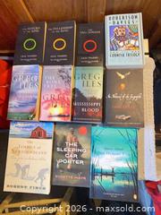 MaxSold Auction: 3 paperback #1 trilogies plus 4 others  - Kingston (Ontario, Canada) SELLER MANAGED Downsizing Online Auction -  Terry Fox Drive (STORAGE)