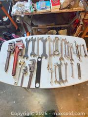 MaxSold Auction: A whole bunch of wrenches.  - Kingston (Ontario, Canada) SELLER MANAGED Downsizing Online Auction -  Terry Fox Drive (STORAGE)
