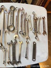 MaxSold Auction: A whole bunch of wrenches.  - Kingston (Ontario, Canada) SELLER MANAGED Downsizing Online Auction -  Terry Fox Drive (STORAGE)