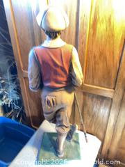 MaxSold Auction: Plaster vintage golfer statue - Kingston (Ontario, Canada) SELLER MANAGED Downsizing Online Auction -  Terry Fox Drive (STORAGE)