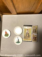 MaxSold Auction: Vintage golf motif playing cards and coasters - Kingston (Ontario, Canada) SELLER MANAGED Downsizing Online Auction -  Terry Fox Drive (STORAGE)