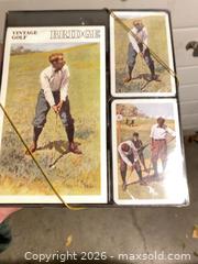 MaxSold Auction: Vintage golf motif playing cards and coasters - Kingston (Ontario, Canada) SELLER MANAGED Downsizing Online Auction -  Terry Fox Drive (STORAGE)