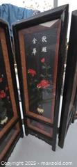 MaxSold Auction: Four-Panel Black Lacquer Folding Tabletop Screen - Sun Valley (California, USA) SELLER MANAGED Estate Sale Online Auction -  Wentworth Street