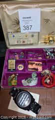 MaxSold Auction: Grandpa's jewelry box - Sun Valley (California, USA) SELLER MANAGED Estate Sale Online Auction -  Wentworth Street