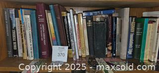 MaxSold Auction: Mixed Lot of appx 35 Books with Bookmarks & Accessories (2nd shelf from top) - Sun Valley (California, USA) SELLER MANAGED Estate Sale Online Auction -  Wentworth Street