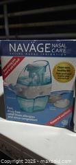 MaxSold Auction: Naväge Nasal Care Powered Nasal Irrigator, and Signature brand ceramic cube tissue cover - Sun Valley (California, USA) SELLER MANAGED Estate Sale Online Auction -  Wentworth Street