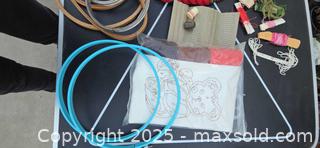 MaxSold Auction: Needlepoint rings and thread - Sun Valley (California, USA) SELLER MANAGED Estate Sale Online Auction -  Wentworth Street