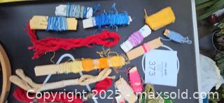 MaxSold Auction: Needlepoint rings and thread - Sun Valley (California, USA) SELLER MANAGED Estate Sale Online Auction -  Wentworth Street