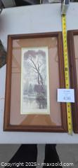 MaxSold Auction: Pair of Framed Landscape Wall Art, Wood Frames, Signed - Sun Valley (California, USA) SELLER MANAGED Estate Sale Online Auction -  Wentworth Street