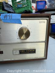 MaxSold Auction: THE FISHER PRO-SERIES X 100 A AMPLIFIER.  - Hamilton (Ontario, Canada) SELLER MANAGED Estate Sale Online Auction - St.Clair Avenue