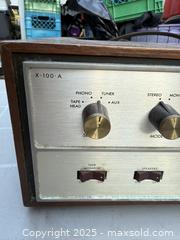 MaxSold Auction: THE FISHER PRO-SERIES X 100 A AMPLIFIER.  - Hamilton (Ontario, Canada) SELLER MANAGED Estate Sale Online Auction - St.Clair Avenue