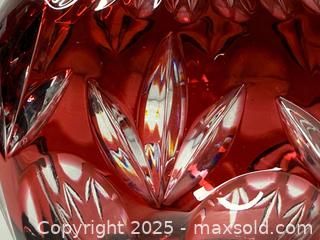 MaxSold Auction: Vintage Nachtmann Bamberg crystal vase - Menlo Park (California, USA) SELLER MANAGED Downsizing Online Auction - Henderson Place