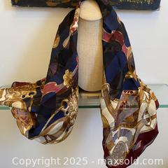 MaxSold Auction: 100% Silk Scarf - Toronto (Ontario, Canada) SELLER MANAGED Downsizing Online Auction - Lamb Avenue