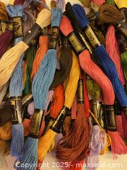 MaxSold Auction: 100 Unused Skeins of DMC 100% Cotton Embroidery Floss - Toronto (Ontario, Canada) SELLER MANAGED Downsizing Online Auction - Lamb Avenue