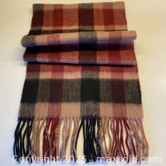 MaxSold Auction: 100% Wool Fringed Scarf - Toronto (Ontario, Canada) SELLER MANAGED Downsizing Online Auction - Lamb Avenue