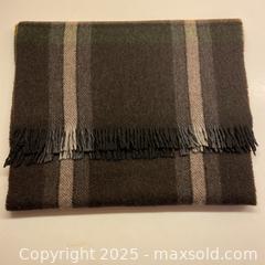 MaxSold Auction: 100% Wool Fringed Scarf - Toronto (Ontario, Canada) SELLER MANAGED Downsizing Online Auction - Lamb Avenue
