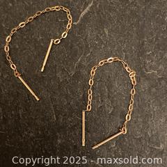 MaxSold Auction: 10K Gold 2 Hole Earrings - Toronto (Ontario, Canada) SELLER MANAGED Downsizing Online Auction - Lamb Avenue
