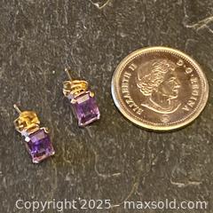 MaxSold Auction: 10K Gold with Amethyst Stones - Toronto (Ontario, Canada) SELLER MANAGED Downsizing Online Auction - Lamb Avenue