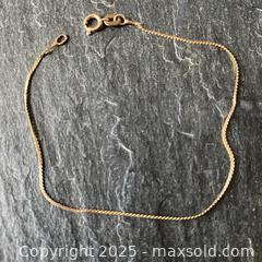 MaxSold Auction: 14K Gold Snake Chain Bracelet - Toronto (Ontario, Canada) SELLER MANAGED Downsizing Online Auction - Lamb Avenue