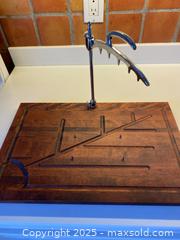 MaxSold Auction: BARIBOCRAFT Solid Maple Adjustable Roast Cutting Board - Toronto (Ontario, Canada) SELLER MANAGED Downsizing Online Auction - Lamb Avenue