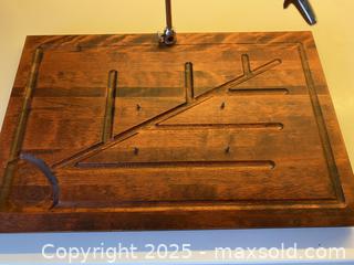 MaxSold Auction: BARIBOCRAFT Solid Maple Adjustable Roast Cutting Board - Toronto (Ontario, Canada) SELLER MANAGED Downsizing Online Auction - Lamb Avenue