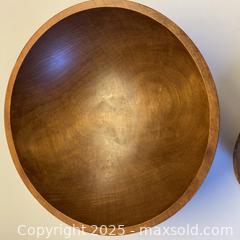MaxSold Auction: BARIBOCRAFT Wooden Bowl with Wooden Salad Servers - Toronto (Ontario, Canada) SELLER MANAGED Downsizing Online Auction - Lamb Avenue