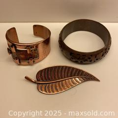 MaxSold Auction: Collection of Copper Jewellery - Toronto (Ontario, Canada) SELLER MANAGED Downsizing Online Auction - Lamb Avenue