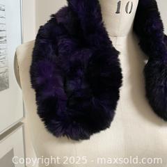 MaxSold Auction: Dyed Rabbit Fur Scarf - Toronto (Ontario, Canada) SELLER MANAGED Downsizing Online Auction - Lamb Avenue