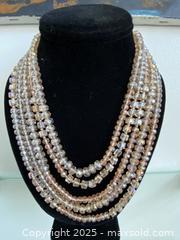 MaxSold Auction: Iridescent 5 Strand Necklace - Toronto (Ontario, Canada) SELLER MANAGED Downsizing Online Auction - Lamb Avenue