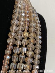 MaxSold Auction: Iridescent 5 Strand Necklace - Toronto (Ontario, Canada) SELLER MANAGED Downsizing Online Auction - Lamb Avenue