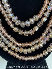 MaxSold Auction: Iridescent 5 Strand Necklace - Toronto (Ontario, Canada) SELLER MANAGED Downsizing Online Auction - Lamb Avenue
