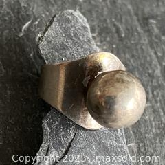 MaxSold Auction: MCM Danish Sterling Silver Ring - Toronto (Ontario, Canada) SELLER MANAGED Downsizing Online Auction - Lamb Avenue