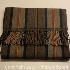 MaxSold Auction: PIERRE CARDIN 100% Soft Wool Scarf - Toronto (Ontario, Canada) SELLER MANAGED Downsizing Online Auction - Lamb Avenue
