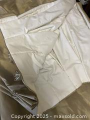 MaxSold Auction: Set of 2 100% Silk Exquisite Custom Made Drapery Panels  - Toronto (Ontario, Canada) SELLER MANAGED Downsizing Online Auction - Lamb Avenue