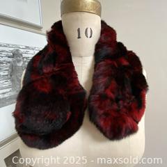 MaxSold Auction: SOOOO soft Dyed Rabbit Fur Scarf - Toronto (Ontario, Canada) SELLER MANAGED Downsizing Online Auction - Lamb Avenue