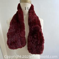 MaxSold Auction: Soooooo Soft Dyed Rabbit Fur Scarf - Toronto (Ontario, Canada) SELLER MANAGED Downsizing Online Auction - Lamb Avenue
