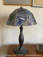 MaxSold Auction: Stained Glass Table Lamp - Toronto (Ontario, Canada) SELLER MANAGED Downsizing Online Auction - Lamb Avenue