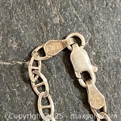 MaxSold Auction: Sterling Silver Anchor Chain - Toronto (Ontario, Canada) SELLER MANAGED Downsizing Online Auction - Lamb Avenue