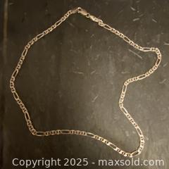 MaxSold Auction: Sterling Silver Figaro Chain - Toronto (Ontario, Canada) SELLER MANAGED Downsizing Online Auction - Lamb Avenue