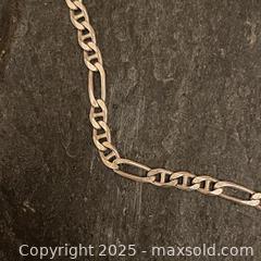 MaxSold Auction: Sterling Silver Figaro Chain - Toronto (Ontario, Canada) SELLER MANAGED Downsizing Online Auction - Lamb Avenue
