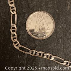 MaxSold Auction: Sterling Silver Figaro Chain - Toronto (Ontario, Canada) SELLER MANAGED Downsizing Online Auction - Lamb Avenue