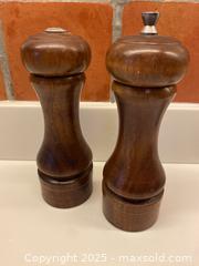 MaxSold Auction: Vintage Mr. Dudley Pepper Grinder and Salt Shaker - Toronto (Ontario, Canada) SELLER MANAGED Downsizing Online Auction - Lamb Avenue