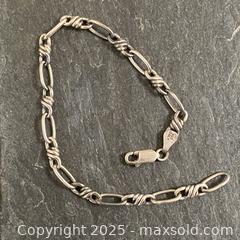 MaxSold Auction: Vintage Sterling Silver Bracelet - Toronto (Ontario, Canada) SELLER MANAGED Downsizing Online Auction - Lamb Avenue